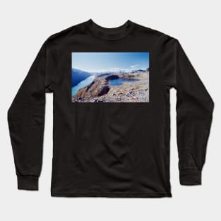 Lake and Peak Landscape in Scandinavian National Park (Norway) Long Sleeve T-Shirt